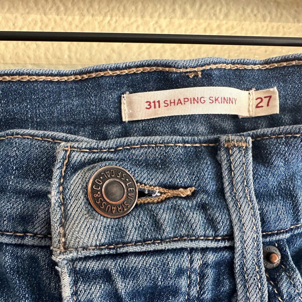 Levi’s Women’s 311 Shaping Skinny Jeans 27 - Picture 4 of 4